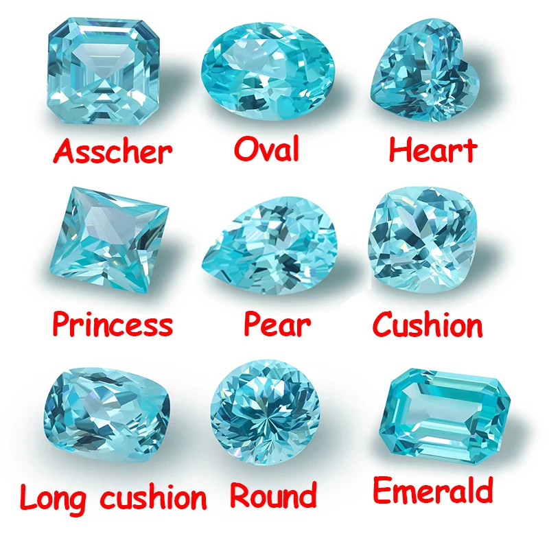 Lab Grown Paraiba Gemstone 0.5-5ct for Jewelry Making with AGL Certificate