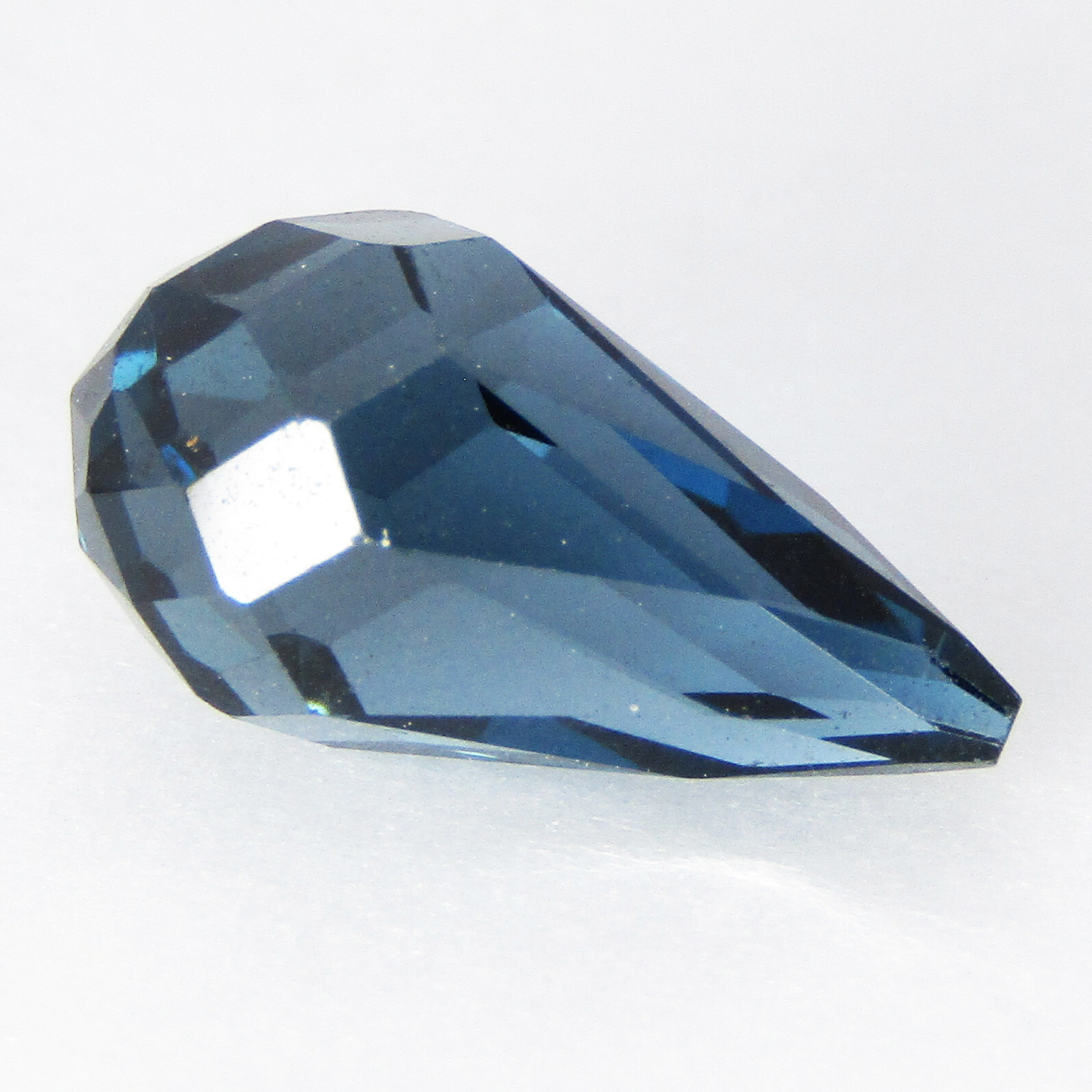4.60Cts Artistic Natural London Blue Topaz Briolette Cut Collection Loose Gem