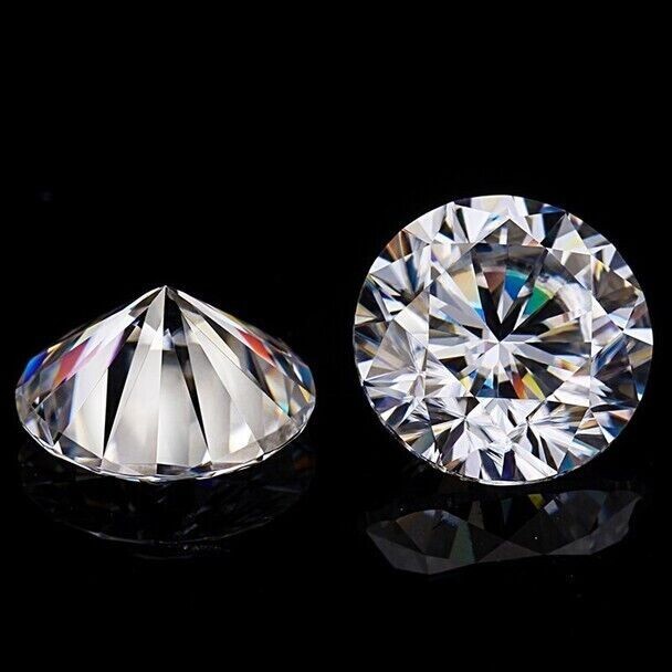 Lab-Grown 3.00 Ct CVD Diamond 9.50 mm Round D, IF Clarity, Certified Diamond