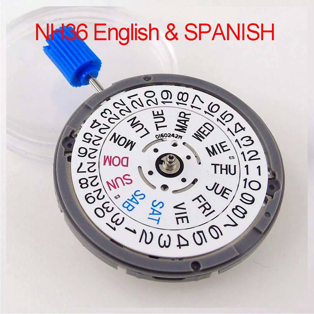 NH35A High Accuracy Mechanical Japan NH Day Date Automatic Movement Series Set