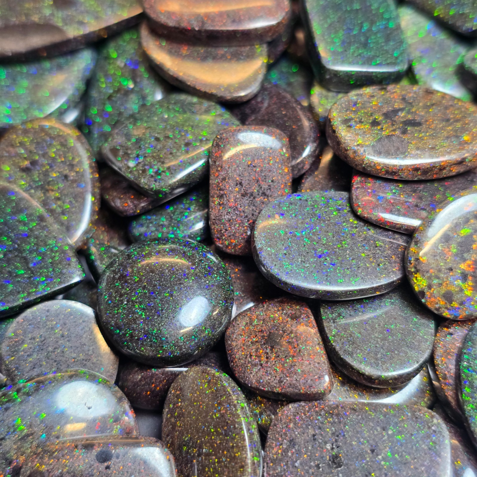 Andamooka Rainbow Matrix Opal – Hand-Picked from 500+ Available – Affordable Bul