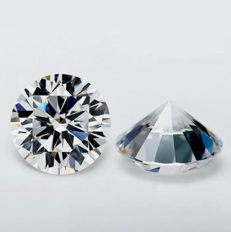 1 x 1 mm Loose CVD Diamond Round D Color Pair IF Clarity Certified