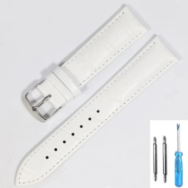Genuine Leather Mens Watch Strap Band Brown Black 12mm 14mm 16mm 18mm 20mm 22mm