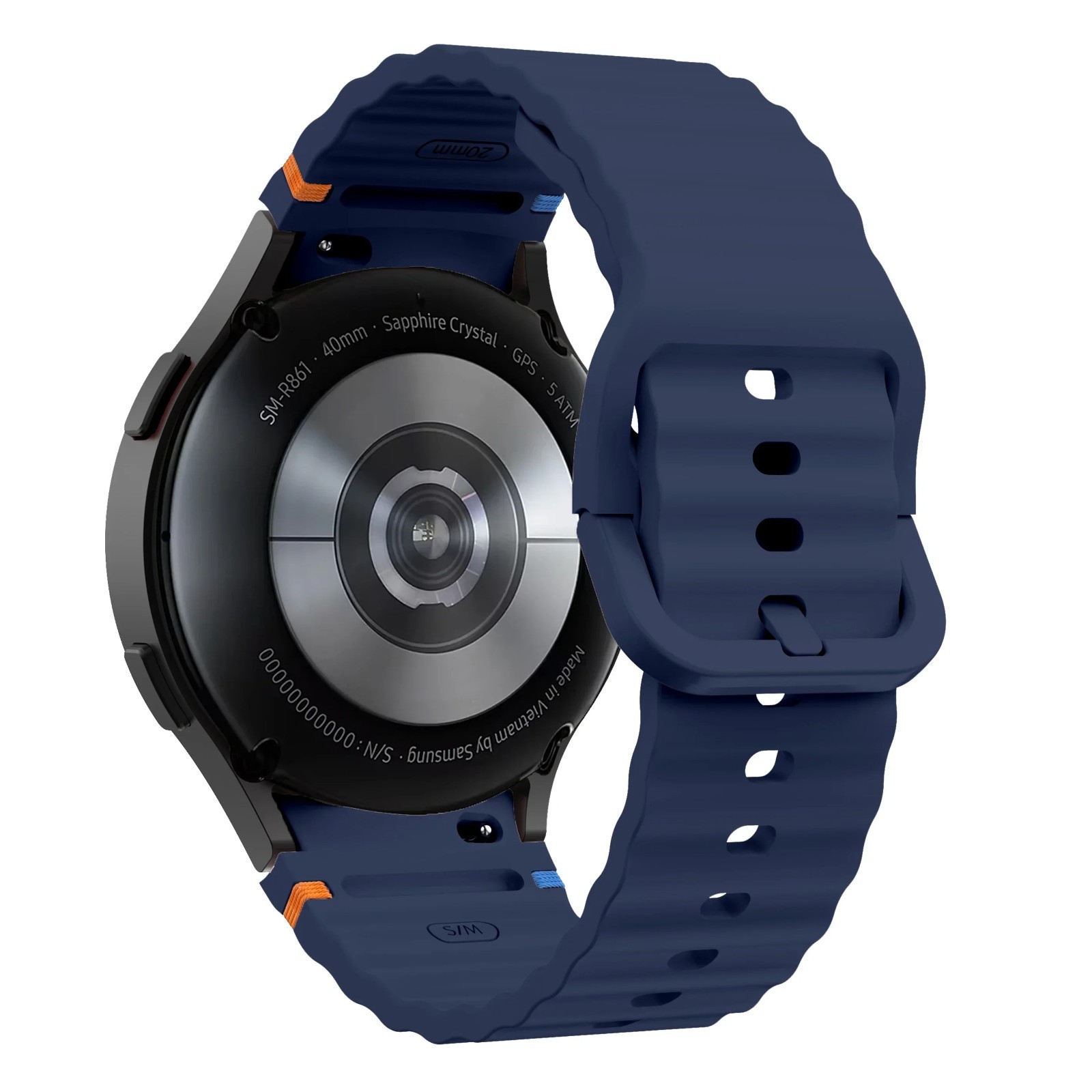 Strap For Samsung Galaxy Watch 7/6/5/4/FE 40/44/47mm Silicone Sport Watch Band,