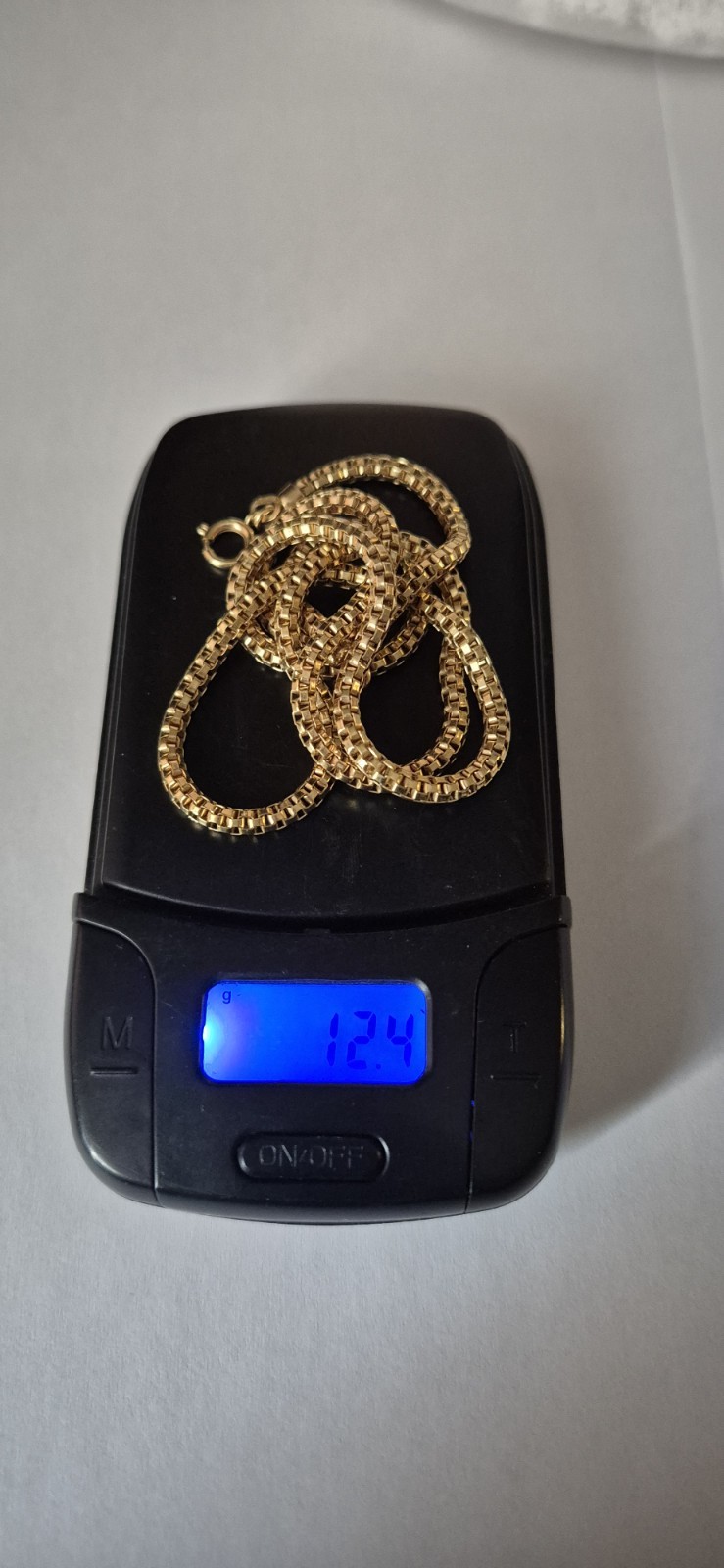 9ct Gold Multi-link Chain with Swivel Pendant 9K Yellow.