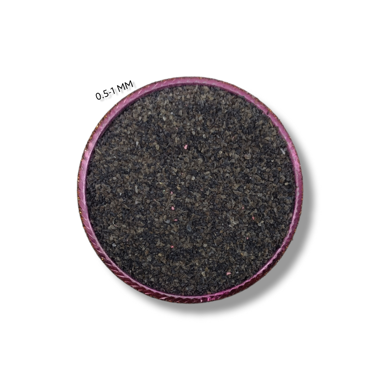 Crushed Gemstone Coarse 0.5-1 MM Crushed Powder For Ring Inlay Woodwork Inlay