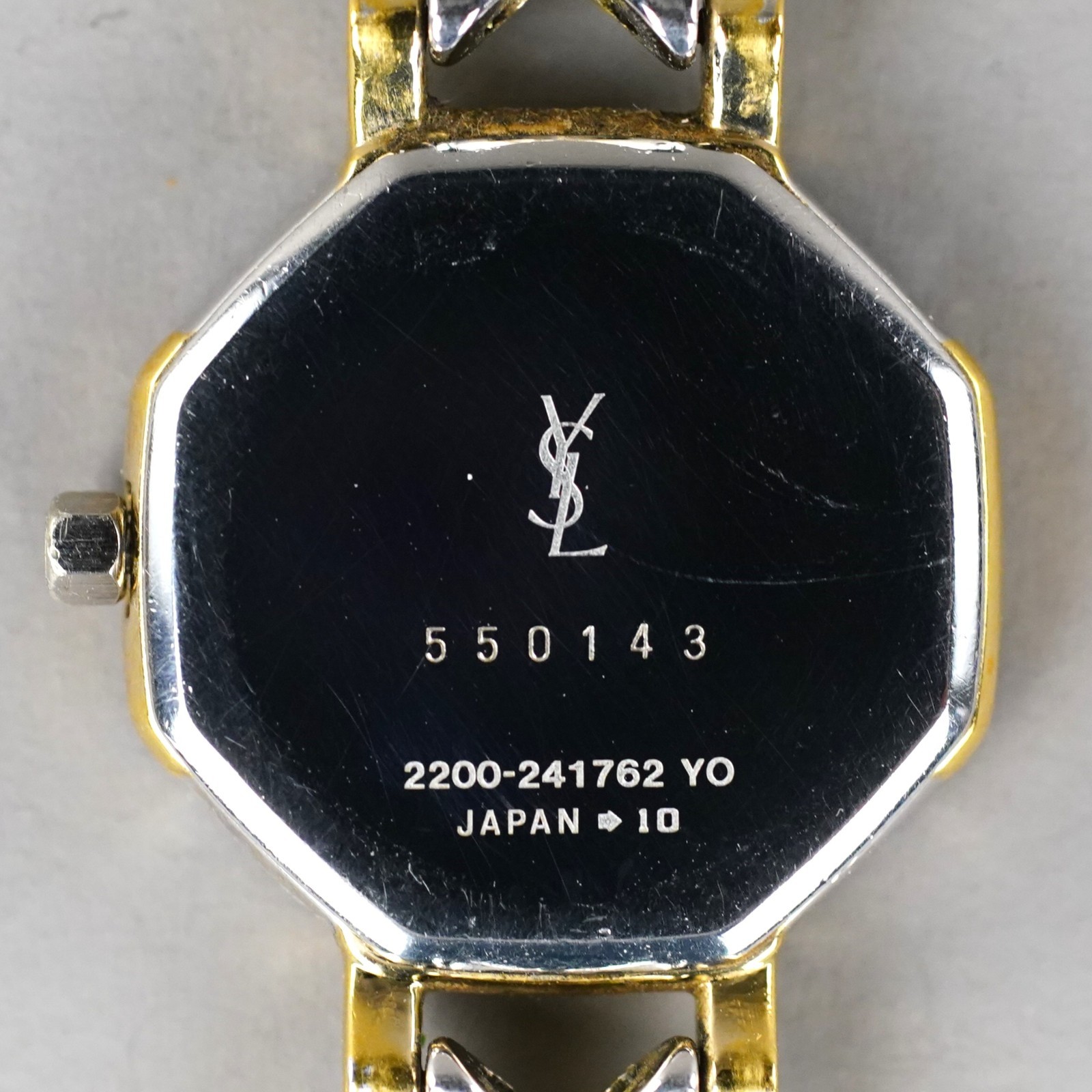 Yves Saint Laurent Vintage Women’s Watch 2200-241762 Gold 23mm New Battery