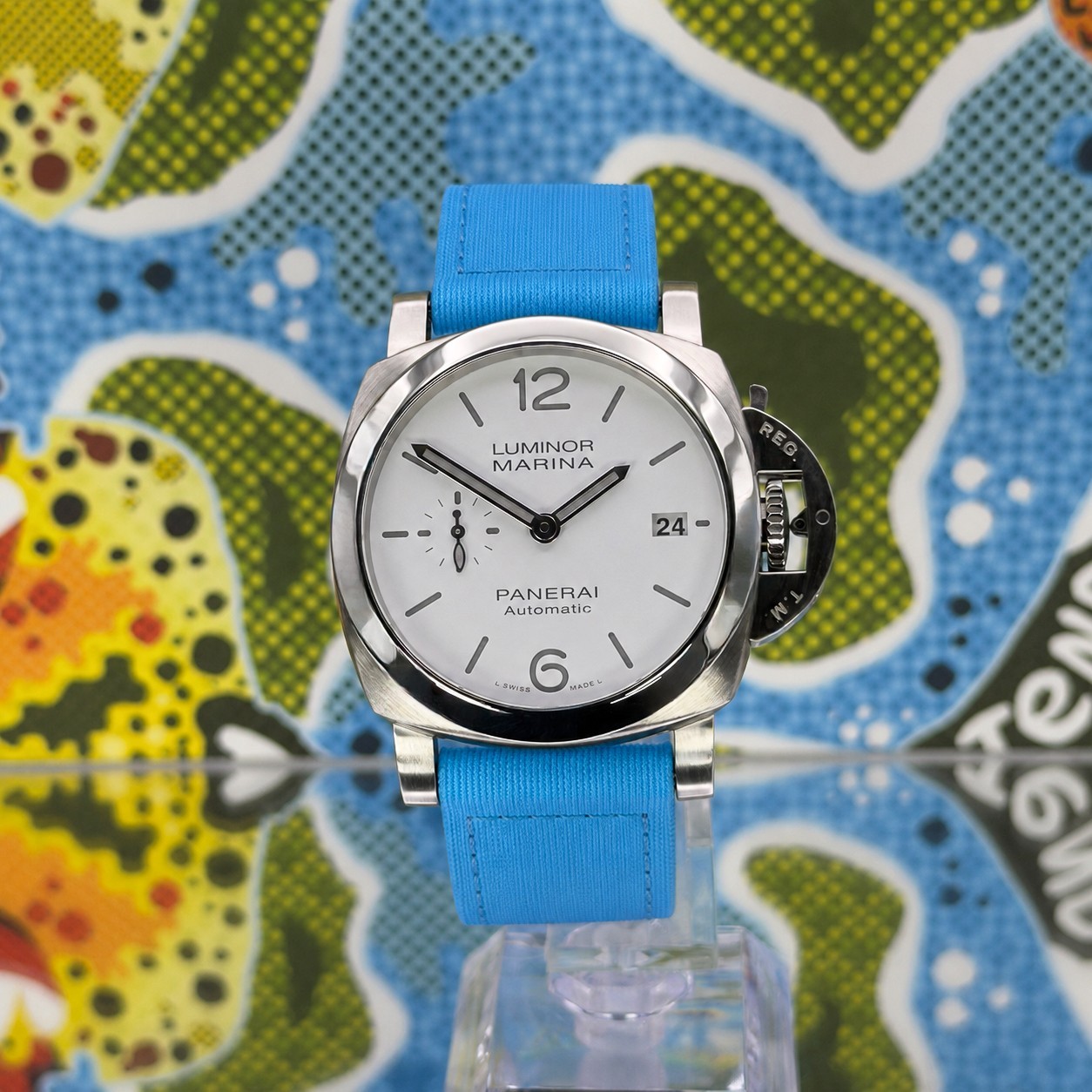 PANERAI LUMINOR MARINA QUARANTA 40MM ref.PAM01271 (2023) FULL SET w/ WARRANTY