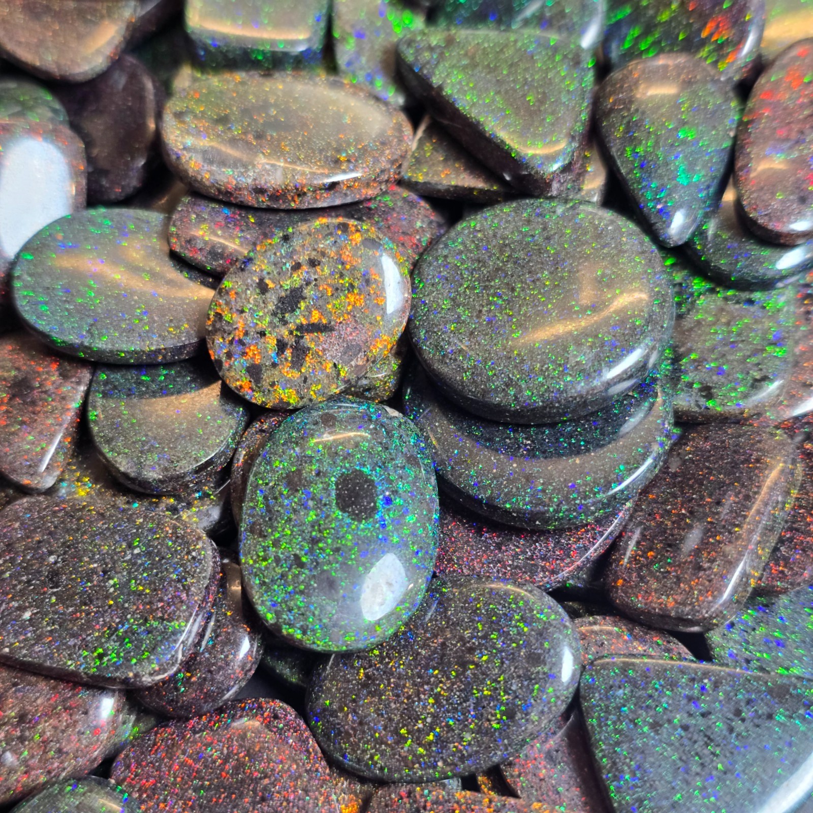 Andamooka Rainbow Matrix Opal – Hand-Picked from 500+ Available – Affordable Bul