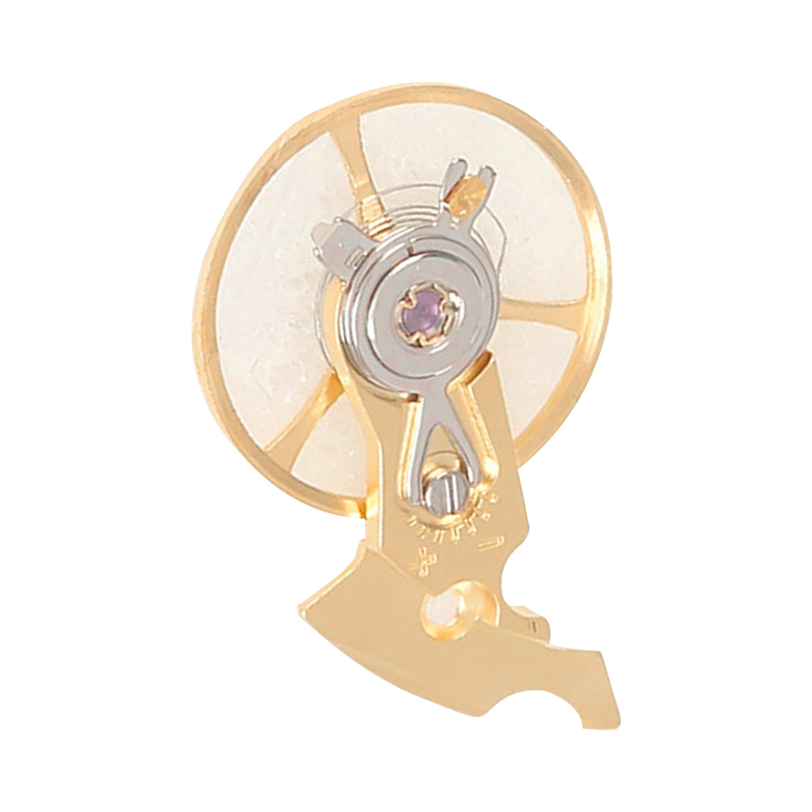 Gold Watch Balance Wheel For ETA 2824 2834 2836-2 Swiss Watch Movement Part US