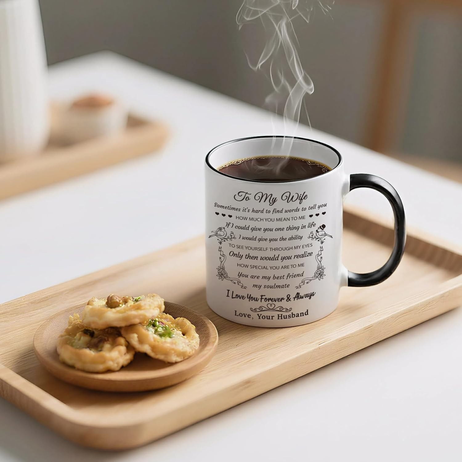 Romantic Ceramic Mug for My Wife – Perfect Gift for Every Special Occasion
