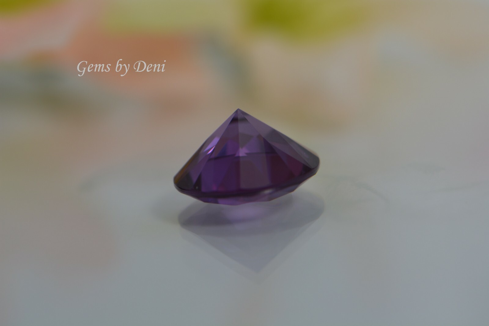 Lab-Created Alexandrite Round Shape Corundum (1mm-16mm)