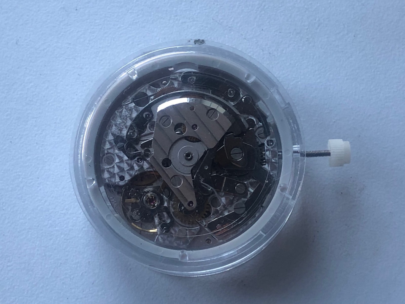 Eta 7750 decorated watch movement no rotor good con great price see description