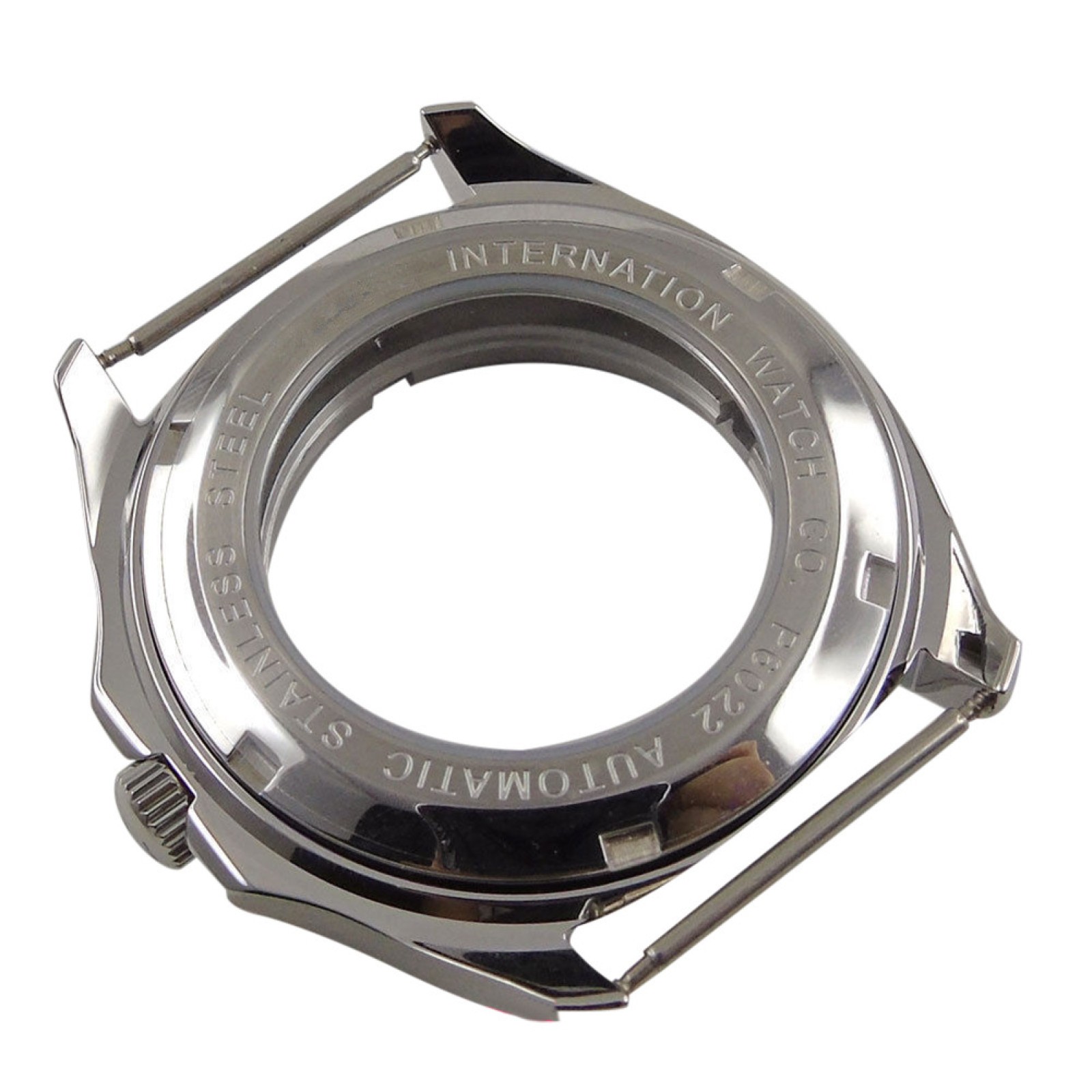 40mm 316L Stainless Steel Sapphire Crystal Glass Watch Case For ETA 2824 2836