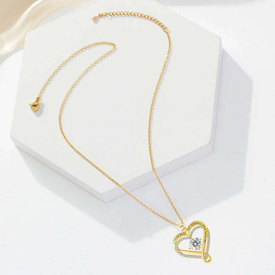 To My Wife – I Love You Forever Necklace