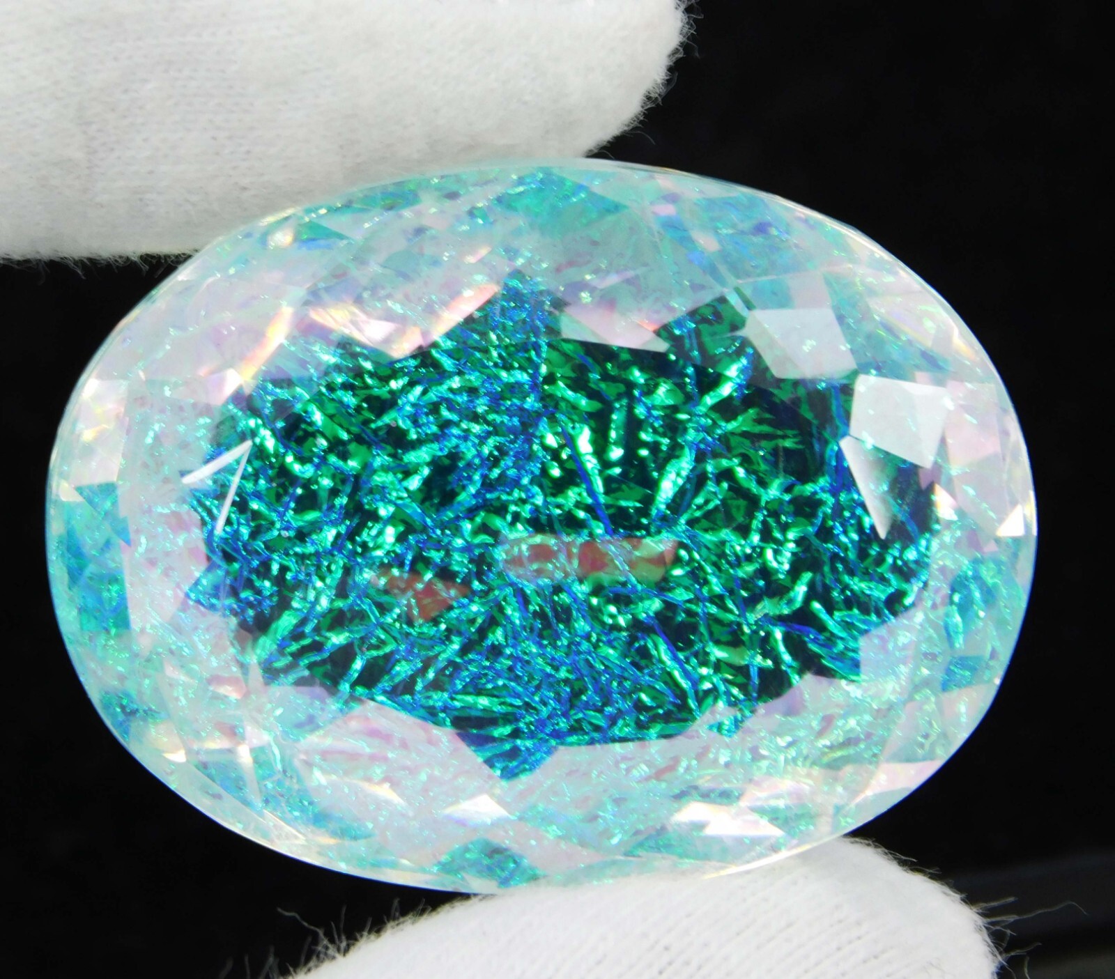 CERTIFIED 99.65 Ct Natural Monarch Fire Opal Doublet Oval Cut Loose Gemstone
