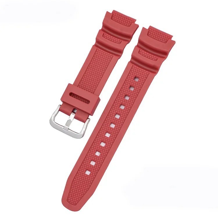 18mm Rubber Watch Band Strap for Casio AE1200 AE1300 AE1000 W219