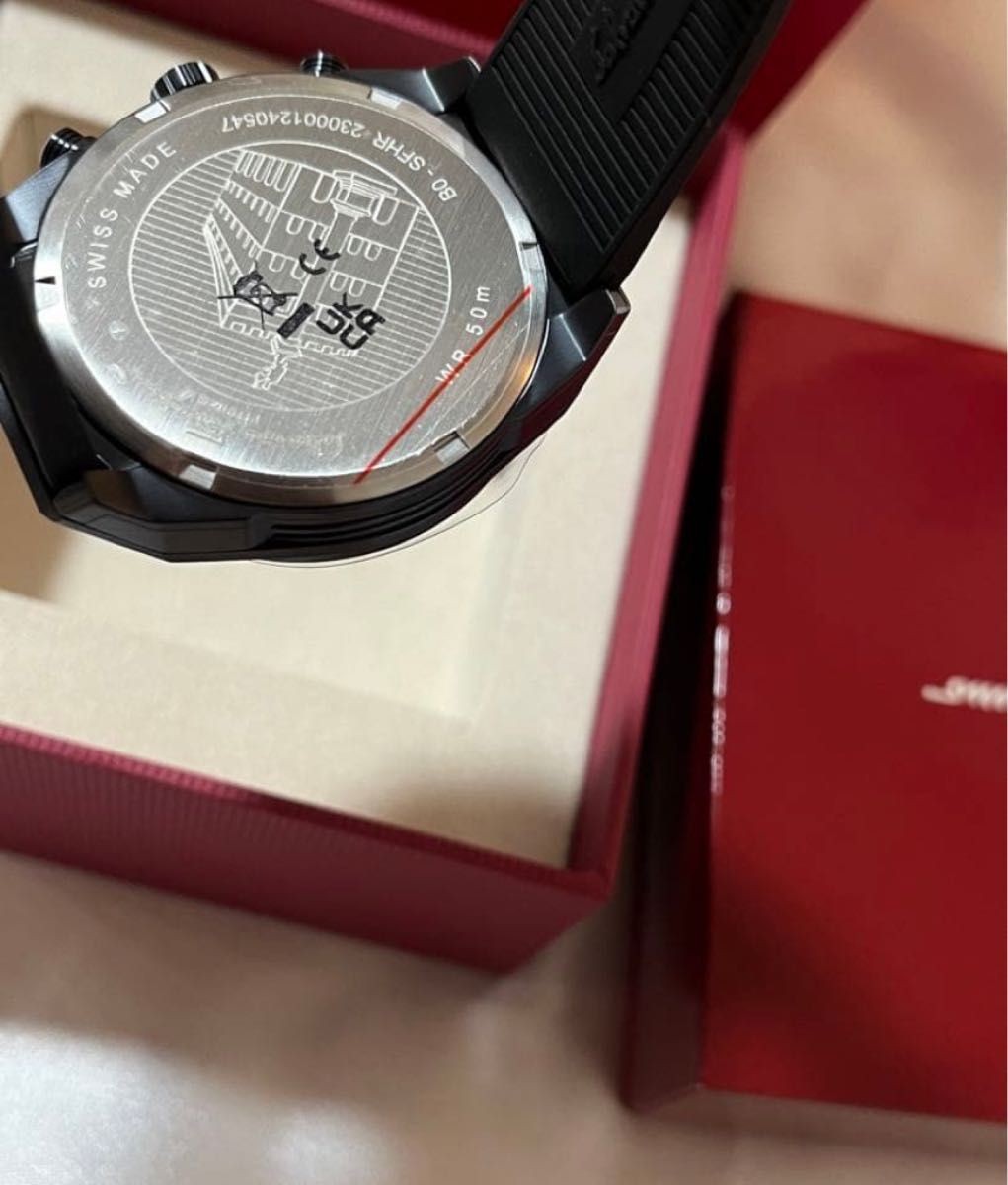 Regular 214 500 yen Brand New Swiss Made Ferragamo Chronograph Quartz Watch