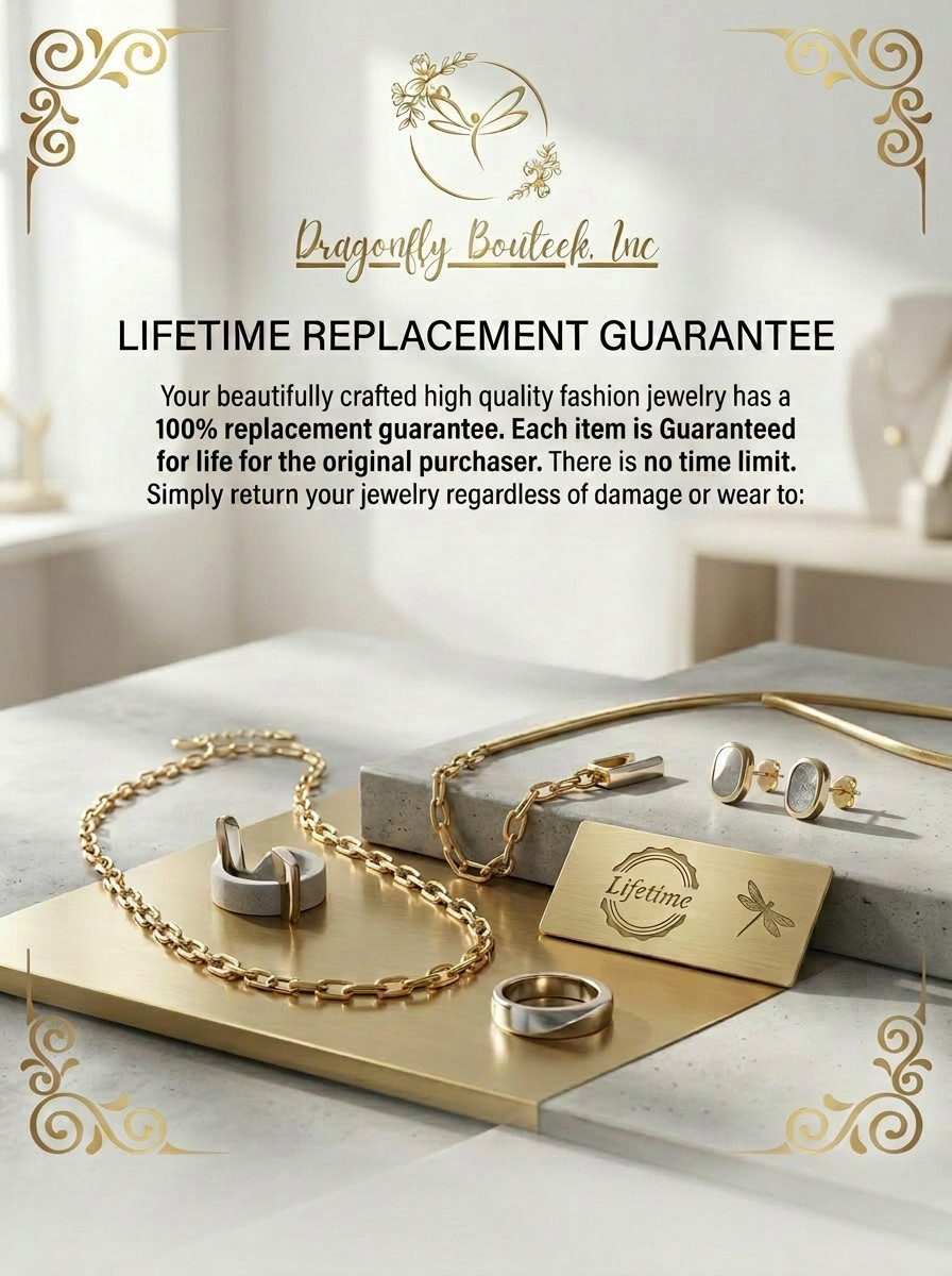 Gold Toggle Necklace For Women, 14k Heavy Plated Gold Toggle & Tag Necklace