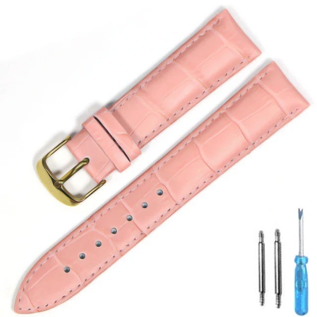 Genuine Leather Mens Watch Strap Band Brown Black 12mm 14mm 16mm 18mm 20mm 22mm