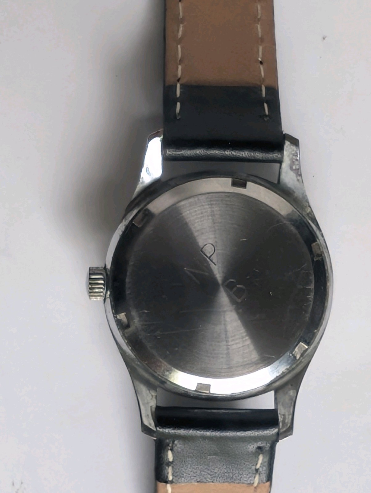 Vintage Sekonda 18 Jewel USSR Movement Military Watch Black Dial Working