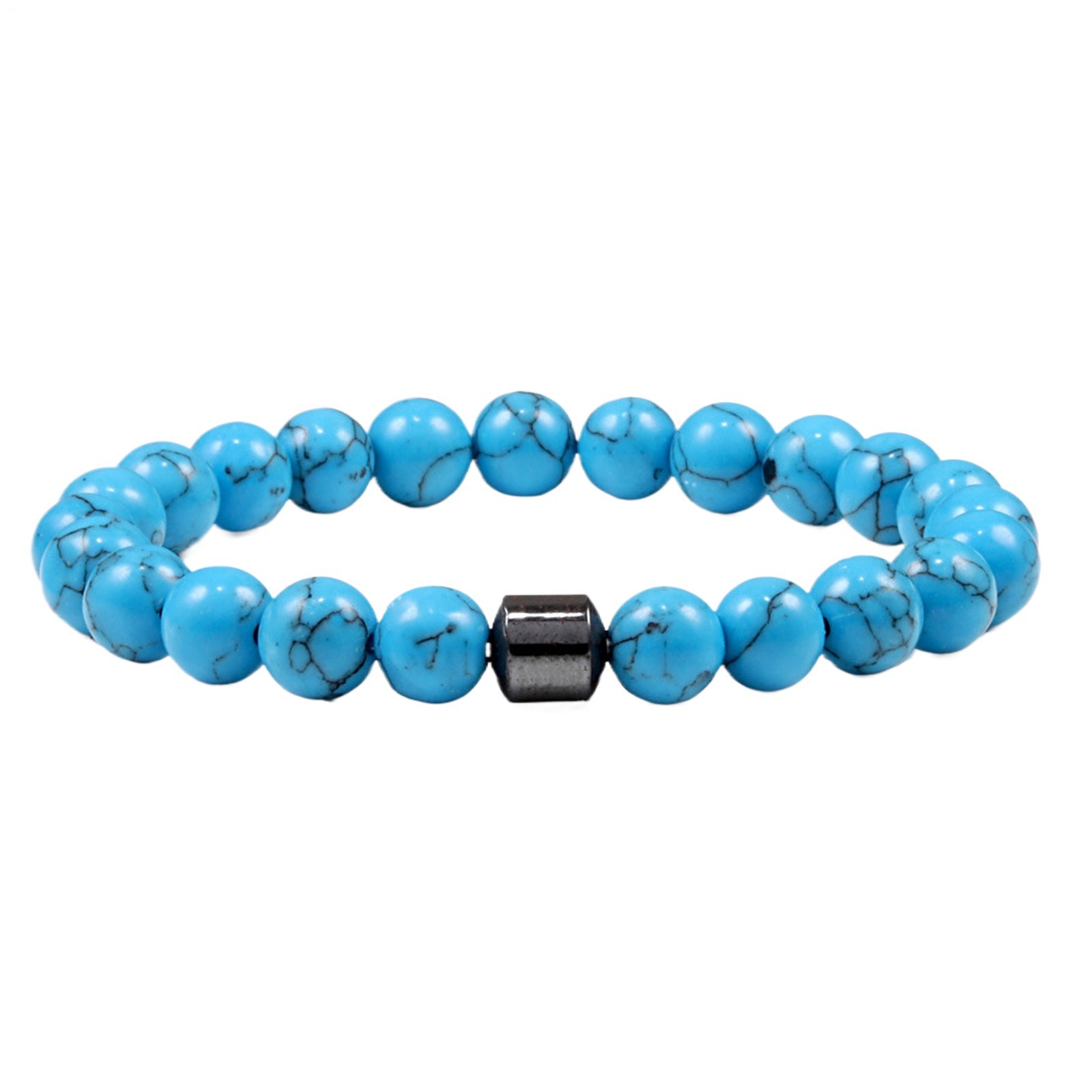 Colorful Beaded Stretch Bracelet Fashion Wristband Men Women Gift