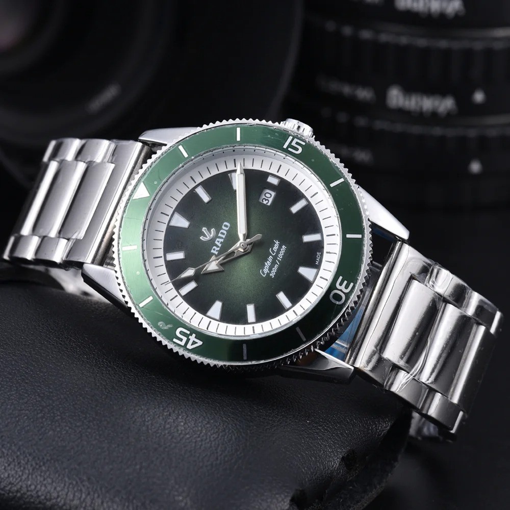 Top Rado Watches For Mens Classic Multifunction Luxury Surprise Birthday Gift