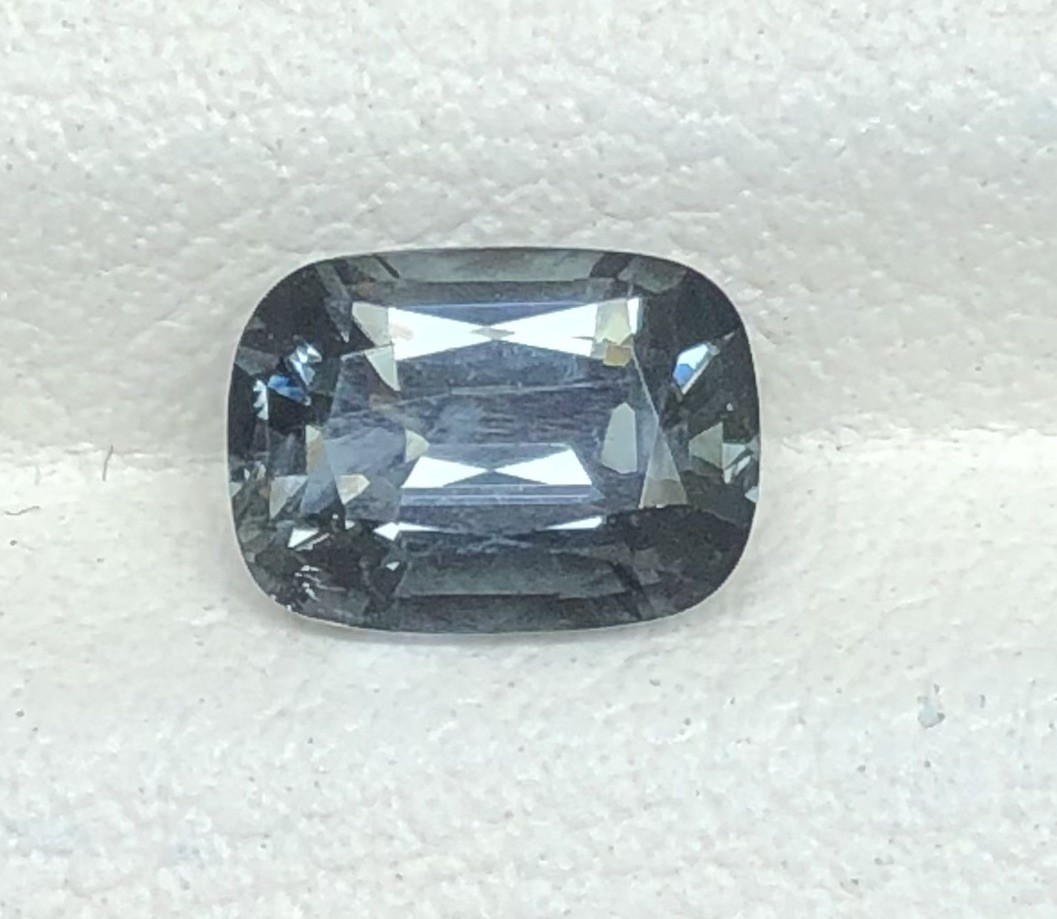 Fantastic Luster Grey Spinel 1.16 Ct loose gemstones