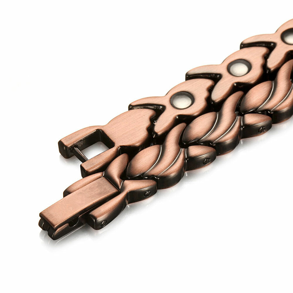 SUPER STRONG Pure Copper Arthritis Therapy Magnetic Bracelet Women Handmade USA