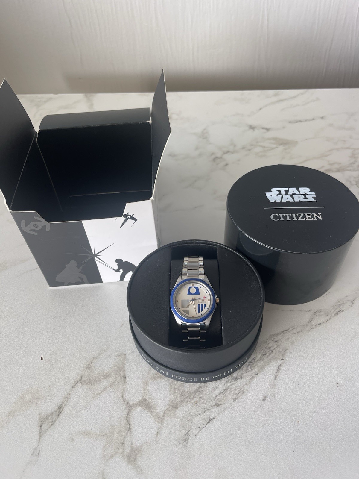 Rare Limited Edition Star Wars Citizen Eco-Drive R2D2 Women’s Watch