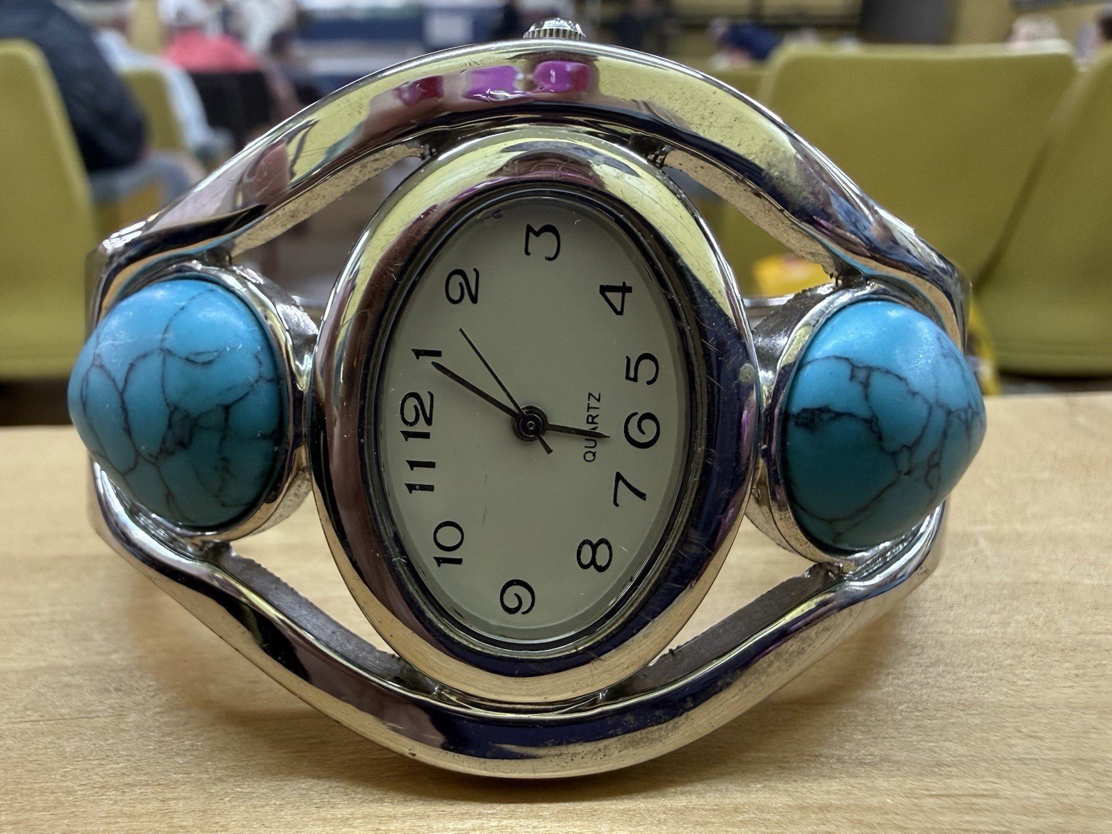 Jennie B Watch – New Old Stock – Faux Turquoise Jennie B Watch – Women’s