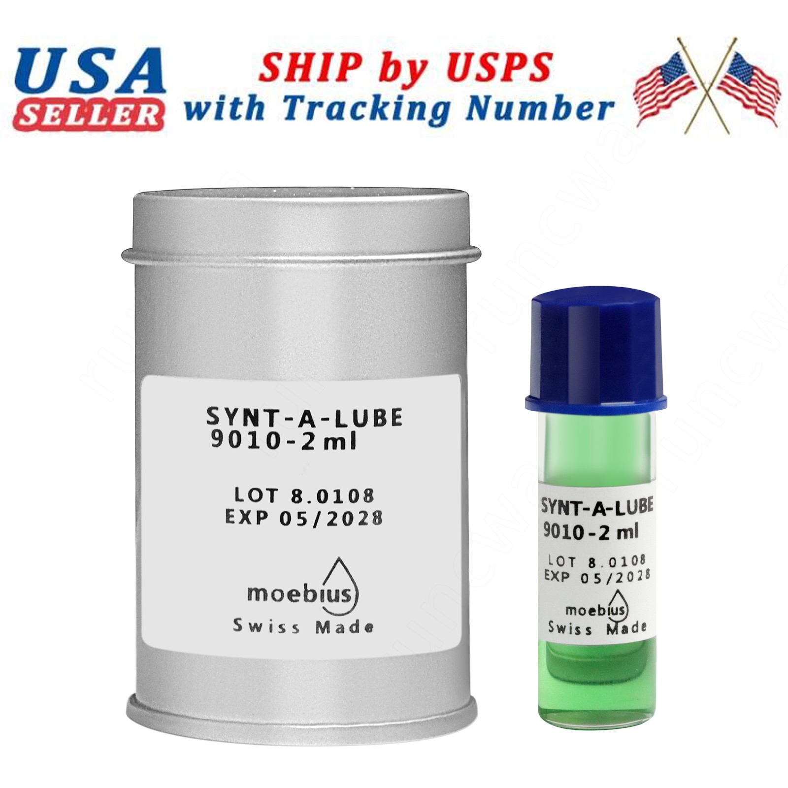 Synthetic Oil lubricants For Moebius 9010 2ml for watchmakers SWISS