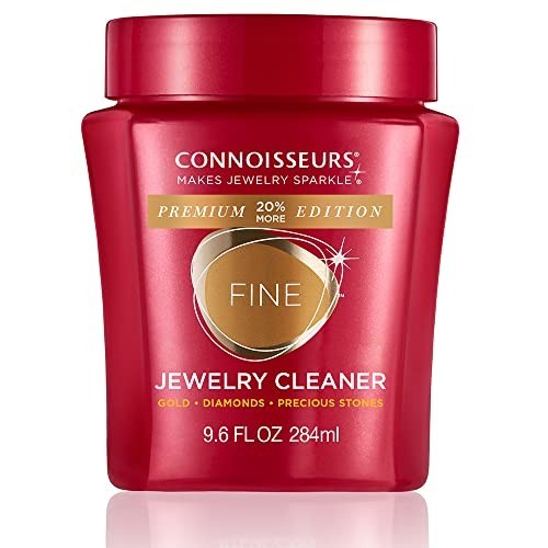 CONNOISSEURS Premium Edition Jewelry Cleaner, Value Size 9.6oz – Pick from Fine,