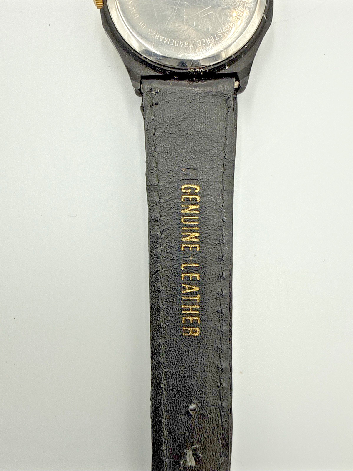 Vintage 80s Bacardi Rum Promotional Quartz Watch Octagonal Case Untested+Battery