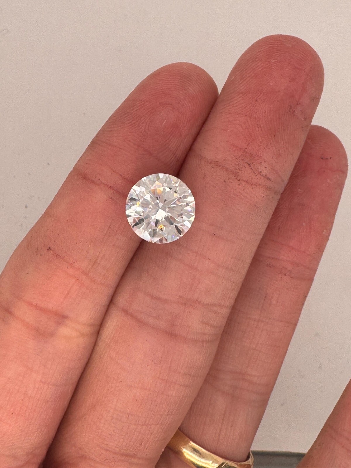 CERTIFIED 3.05 Ct Natural Diamond D Grade ROUND LOOSE VVS1/9.5 mm
