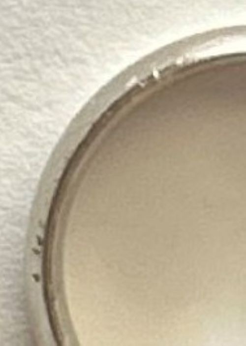 Frederick Goldman 14K White Gold Comfort Fit Men’s Wedding Band Ring Size 10.5