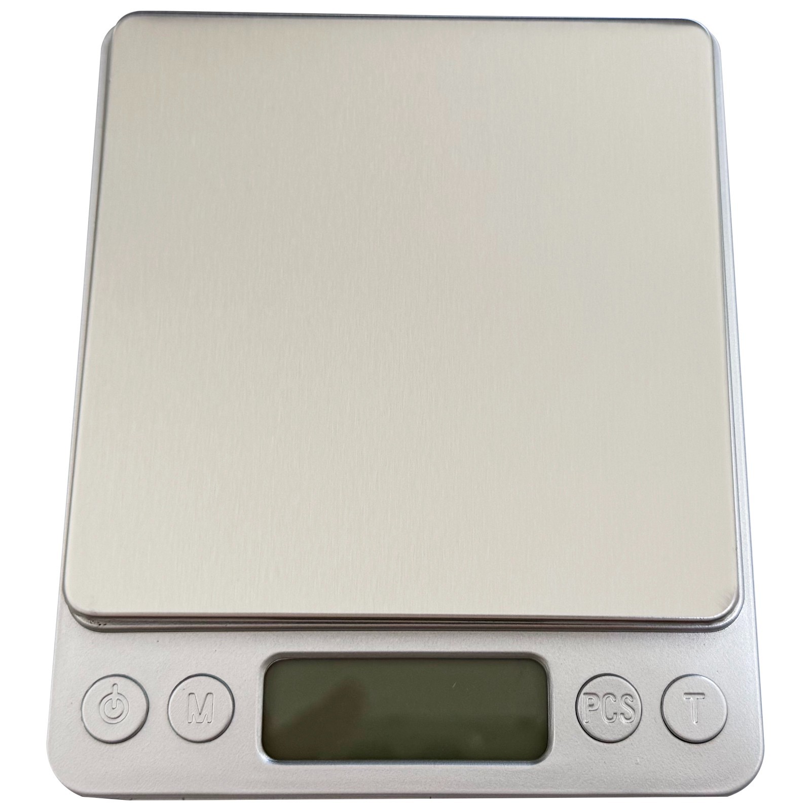 Digital Gram Jewelry Scale 2000g x 0.1g Stainless steel platform Silver base