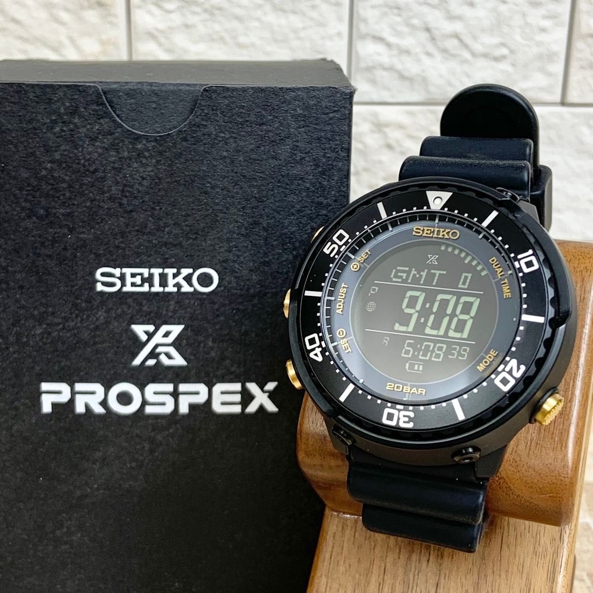 SEIKO Prospex SBEP005 BEAMS Solar Black Watch