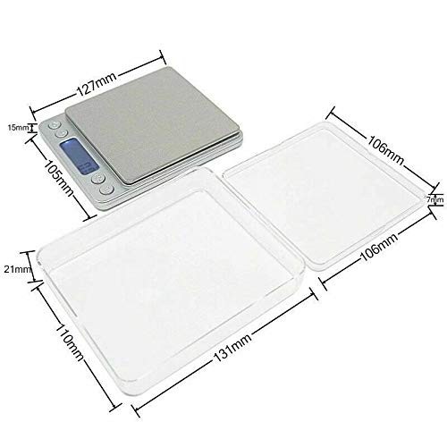 3000g x 0.1g Digital Benchtop Scale for Jewelry Gold Silver Herb Gram Oz DWT OZT