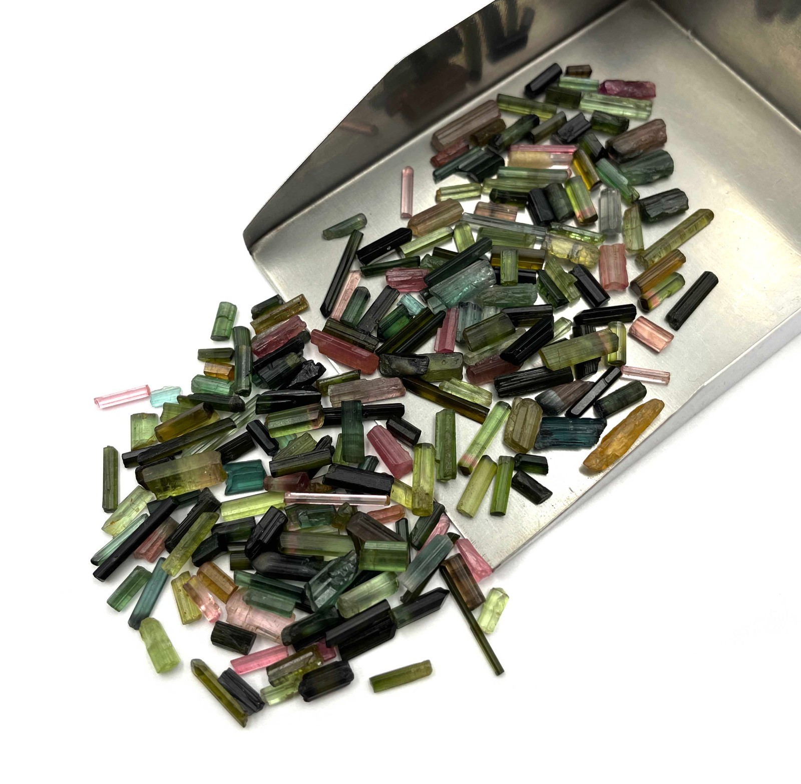 Natural Multi Tourmaline Pencil Rough Loose Gemstone Lot 100 CT