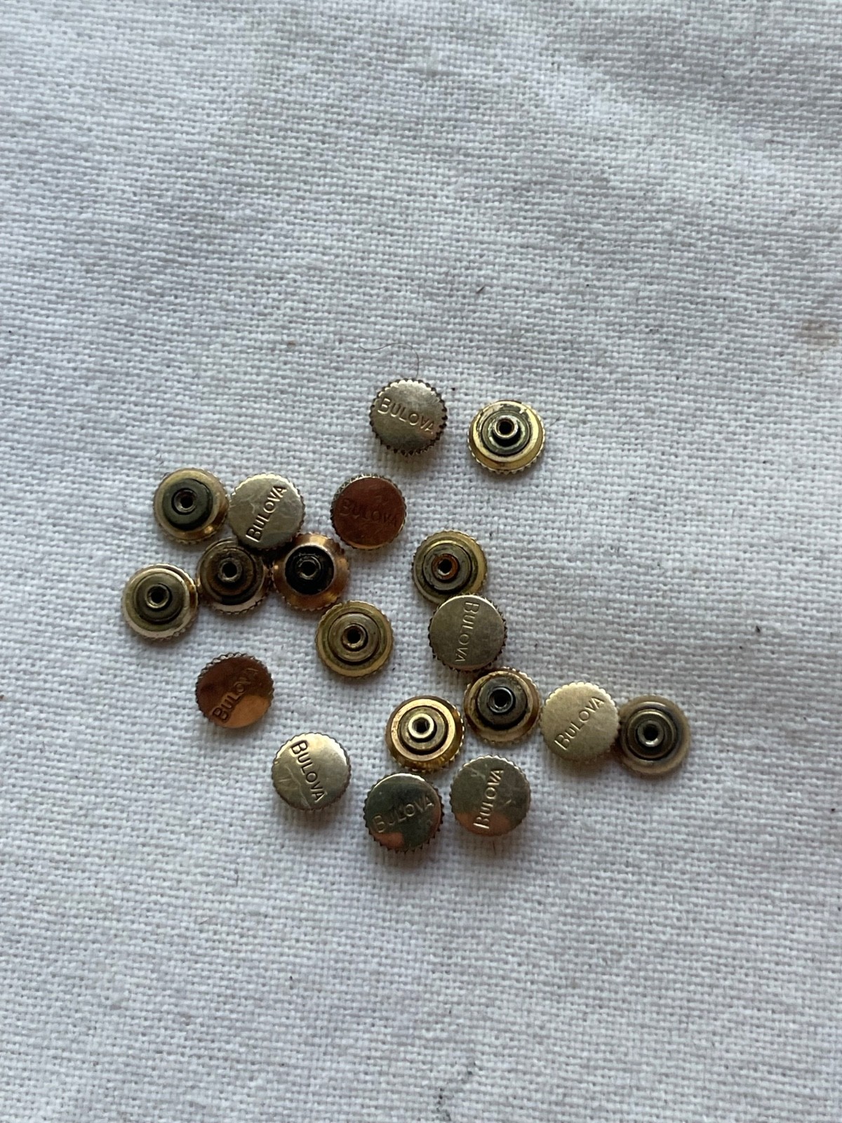 Multi lot – 1 piece vintage Gold filled 4.5mm crown for Bulova watch