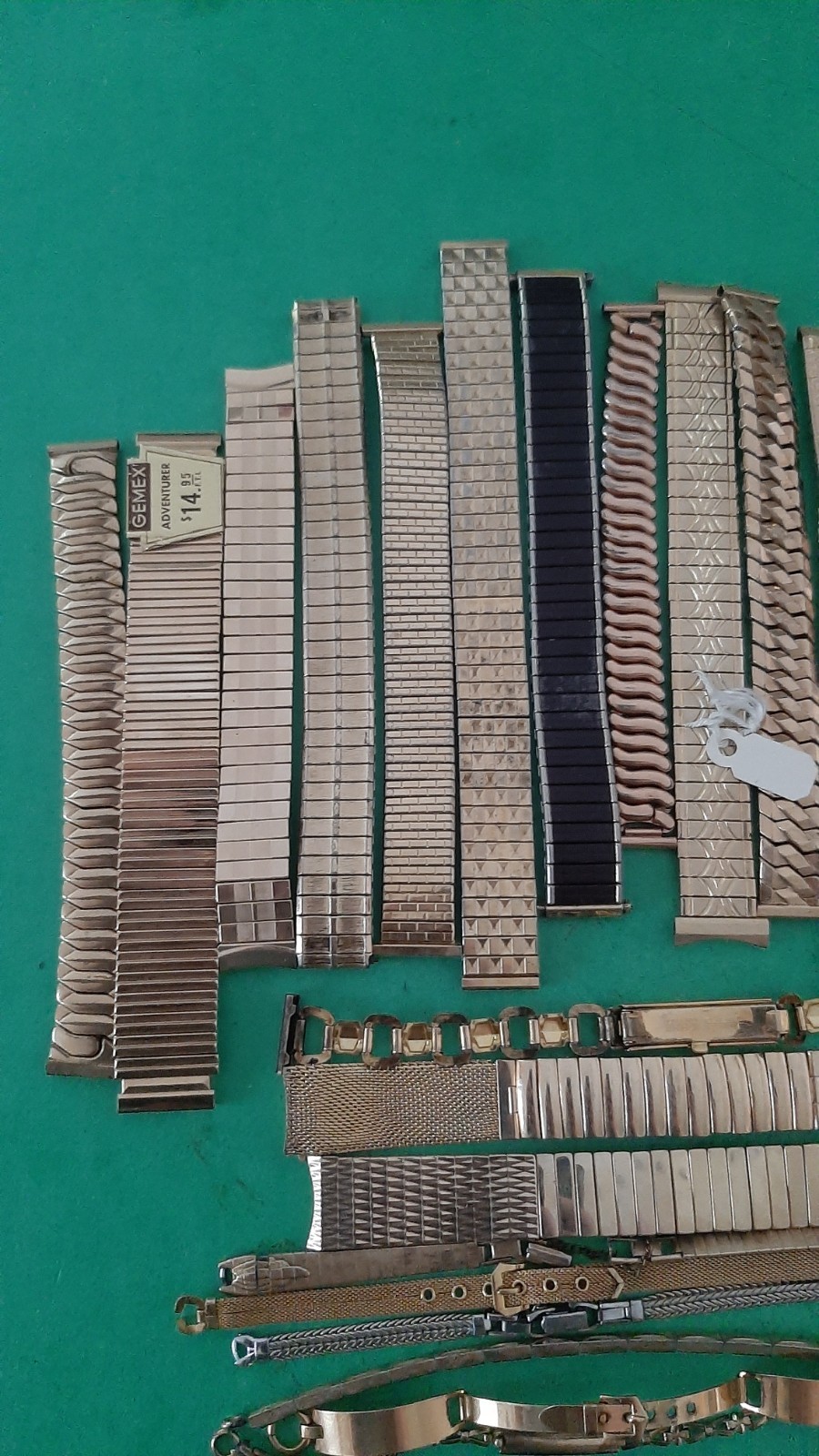 670 Grams GOLD Filled Rolled Wrist Watch Band Recovery Repair Scrap Lot Bulova
