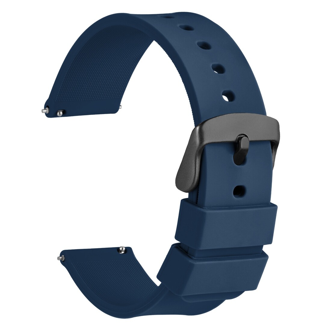 WOCCI Silicone Watch Band Rubber Straps 14mm 16mm 18mm 19mm 20mm 21mm 22mm 24mm