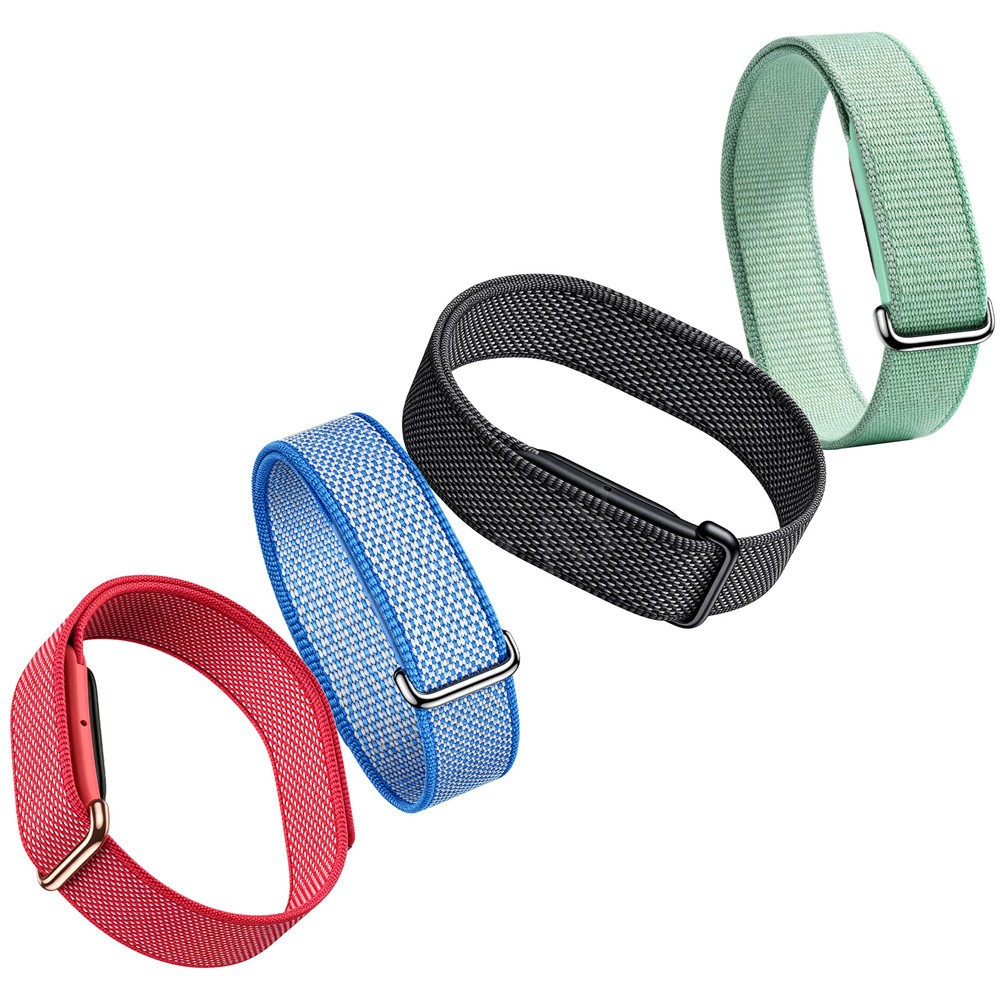 For Google Fitbit Air Adjustable Nylon Loop Band Sport Strap Wristband Bracelets