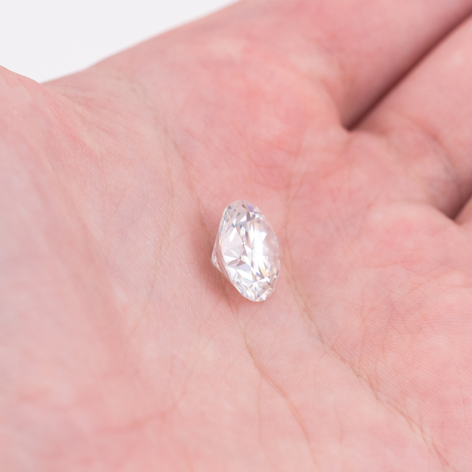 Loose Moissanite Real Gem Stone GRA Certificate 3-12mm 0.1-6ct VVS1 D Diamond