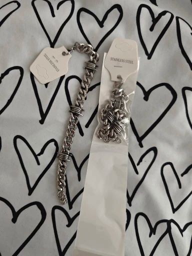 Barbed Wire Cuban Link Chain Bracelet Adjustable Stainless Steel Punk Emo 2026.