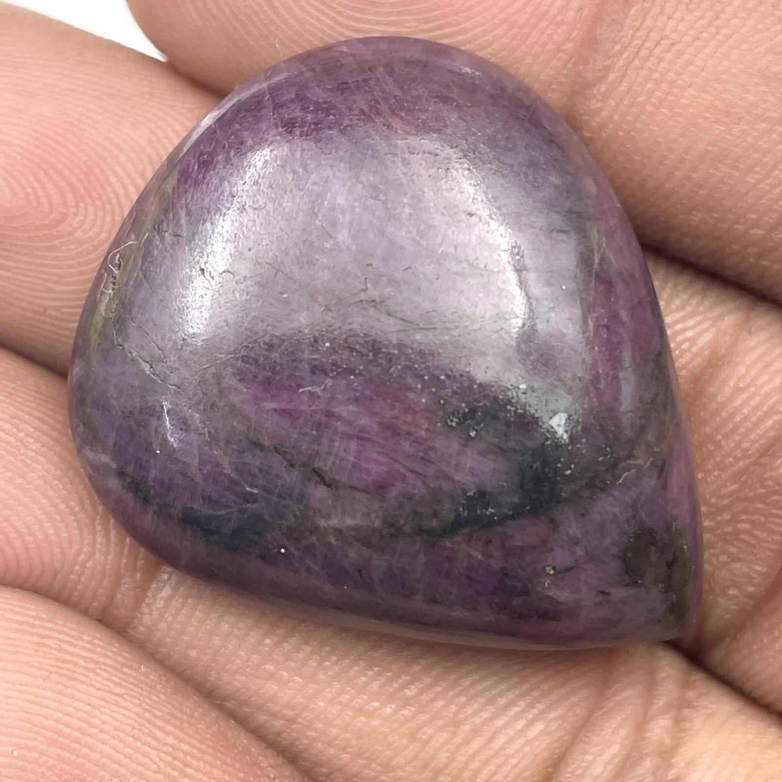 87 Cts Natural Untreated/Unheated Huge Bi Color Sapphire Loose Gemstone