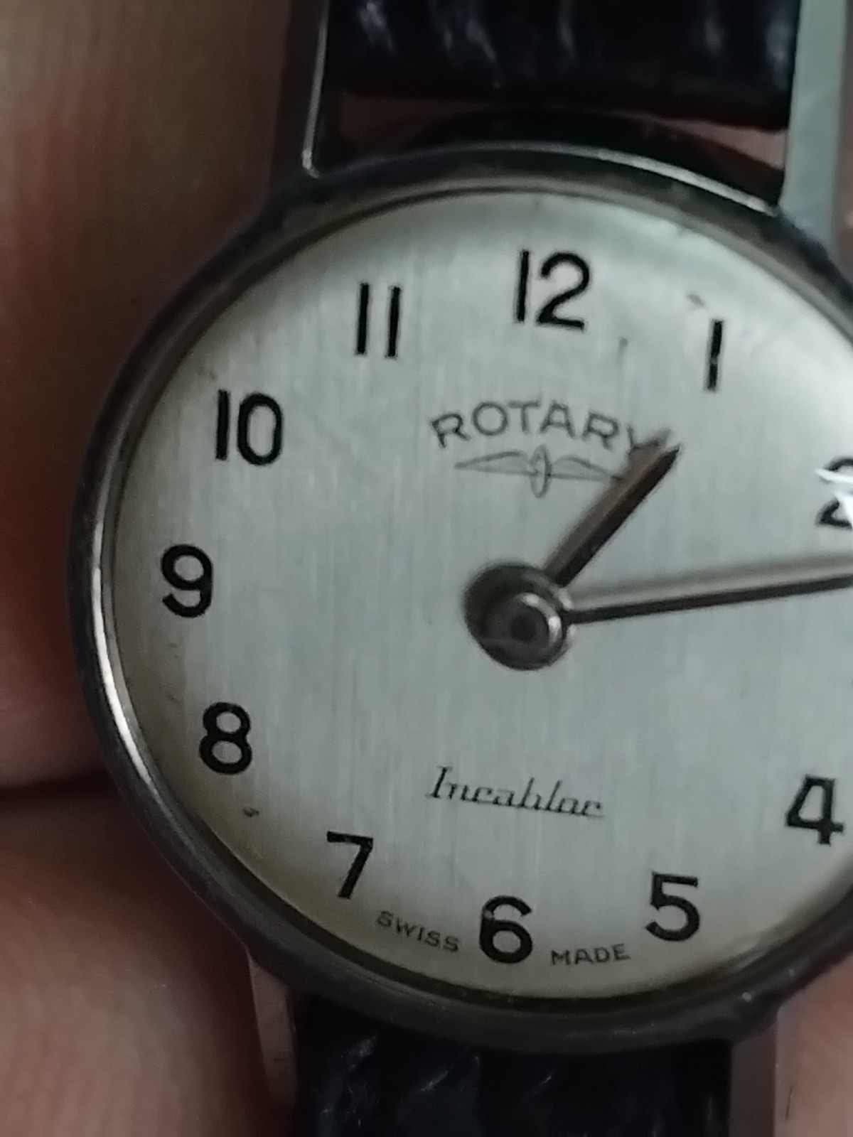Vintage Rotary Ladies Cocktail Dress Watch Mechanical S/Steel Working Incabloc