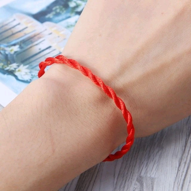 Red String Good Luck Fortune Bracelet Kabbalah Evil Eye Protection Jewelry 7″