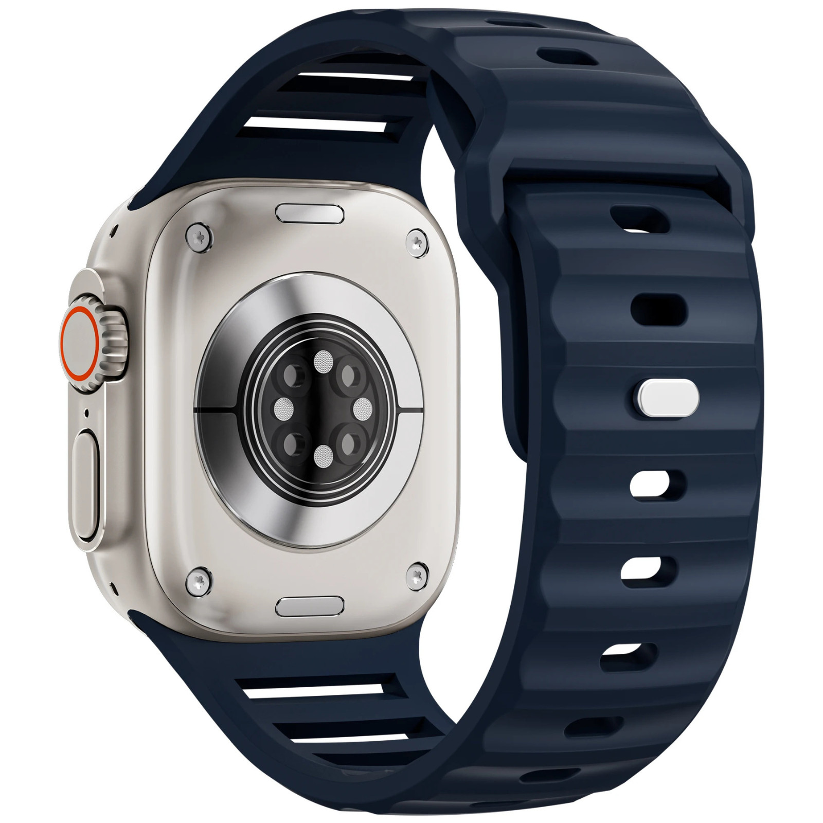 For Apple Watch Series Ultra 3 11 10 9 8 7 iWatch 49mm Silicone Sport Band Strap